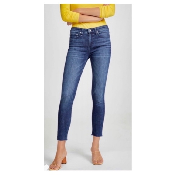 Rag & Bone Cate Mid Rise Skinny Jeans in Juni. - Picture 2 of 11